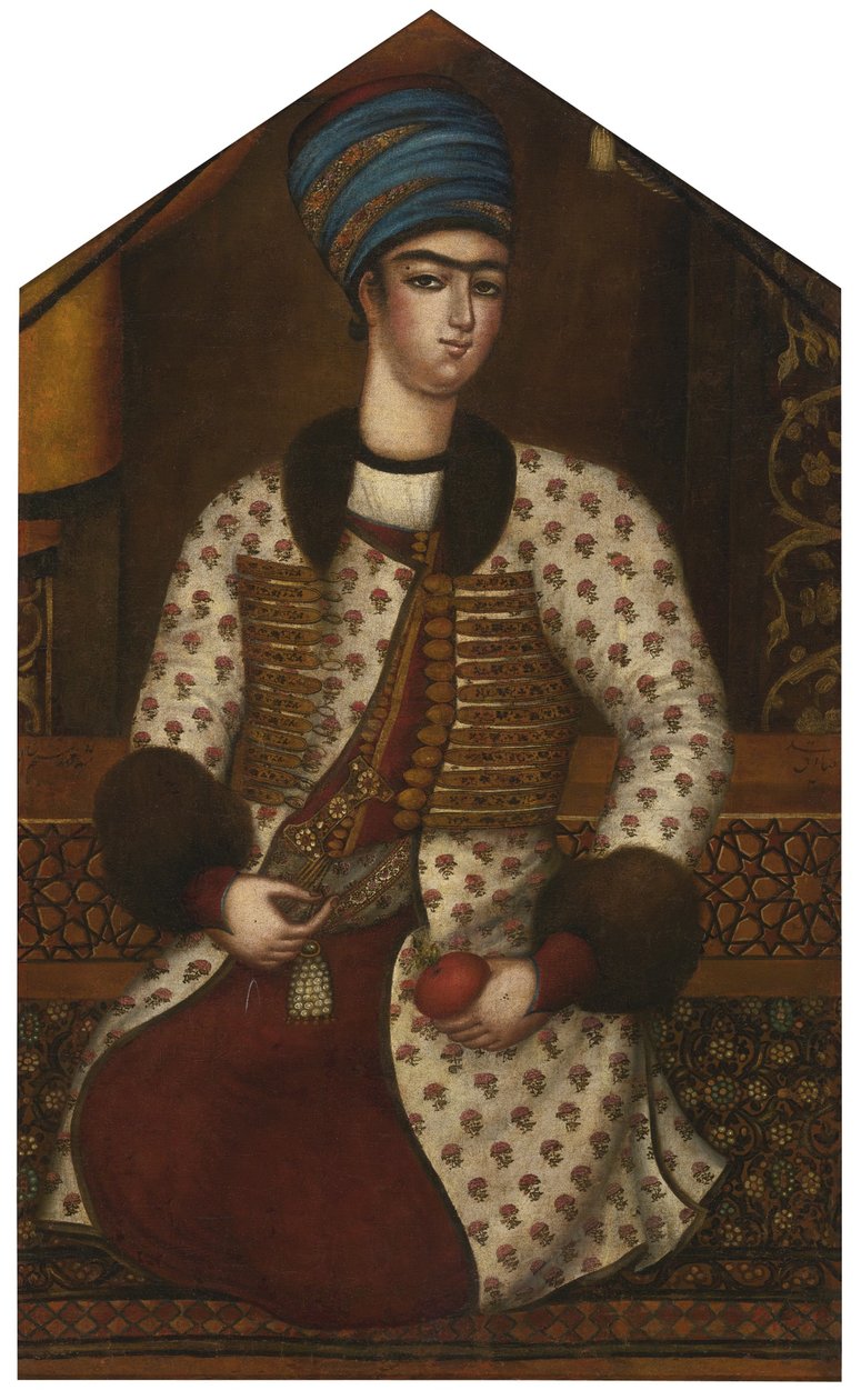 Portrait de Rustam Khan Zand - Muhammad Sadiq