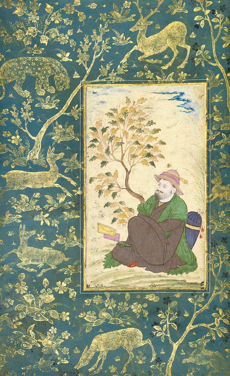 Portrait de Darvish Muhammad Khatib - Muin Musavvir