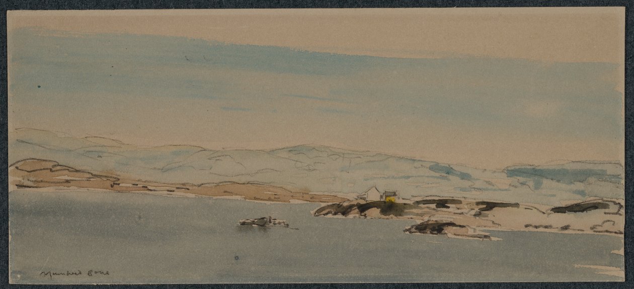 Entrer à Bergen - Muirhead Bone