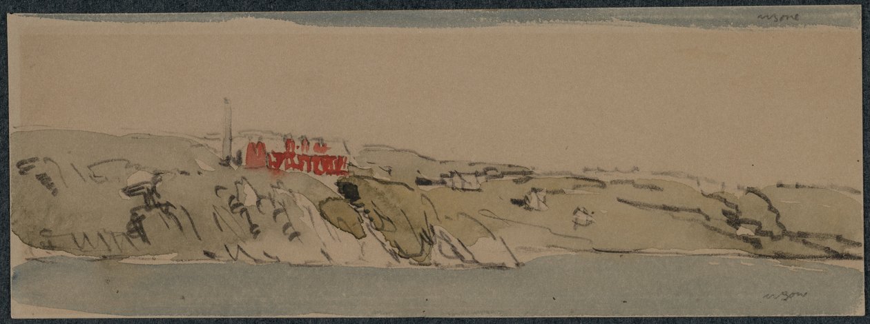 Entrer à Bergen - Muirhead Bone