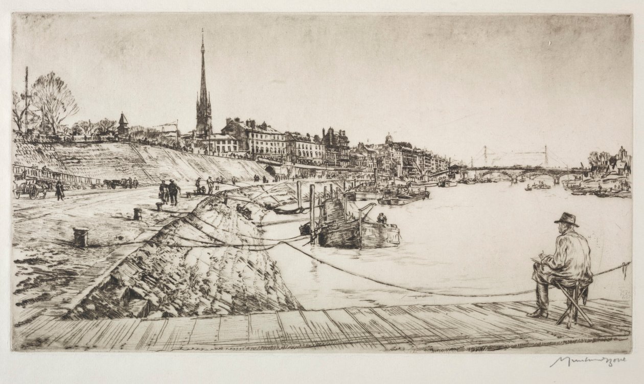 Rouen - Muirhead Bone