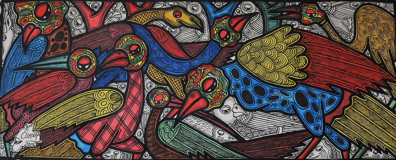 Conférence des oiseaux - Muktair Oladoja