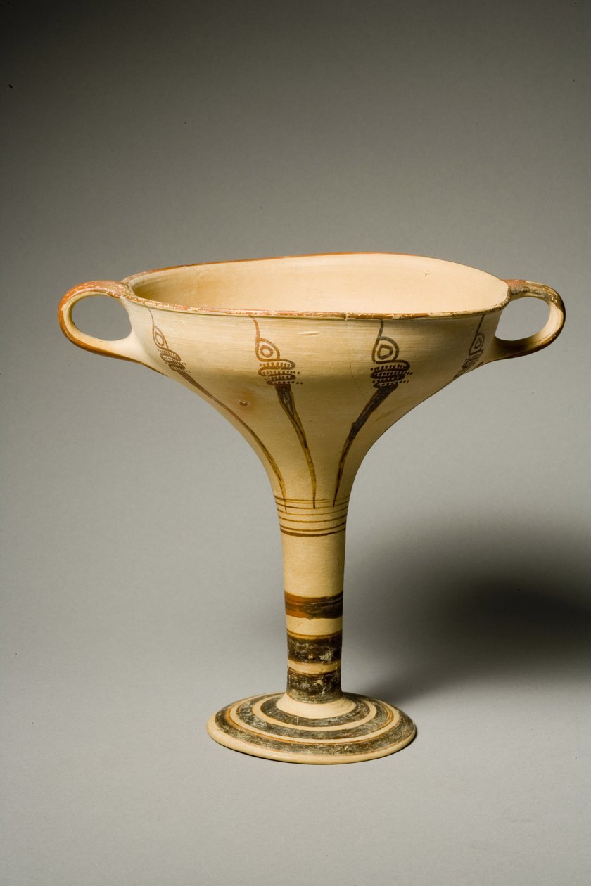 Kylix à pied (céramique) - Mycenaean