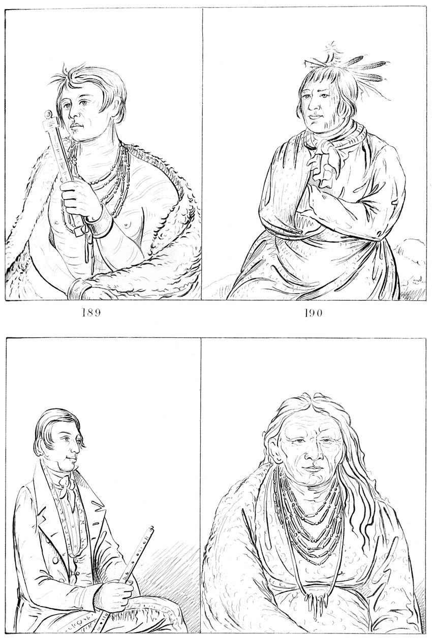 Potowatomies et Kaskasias, 1841 - Myers and Co