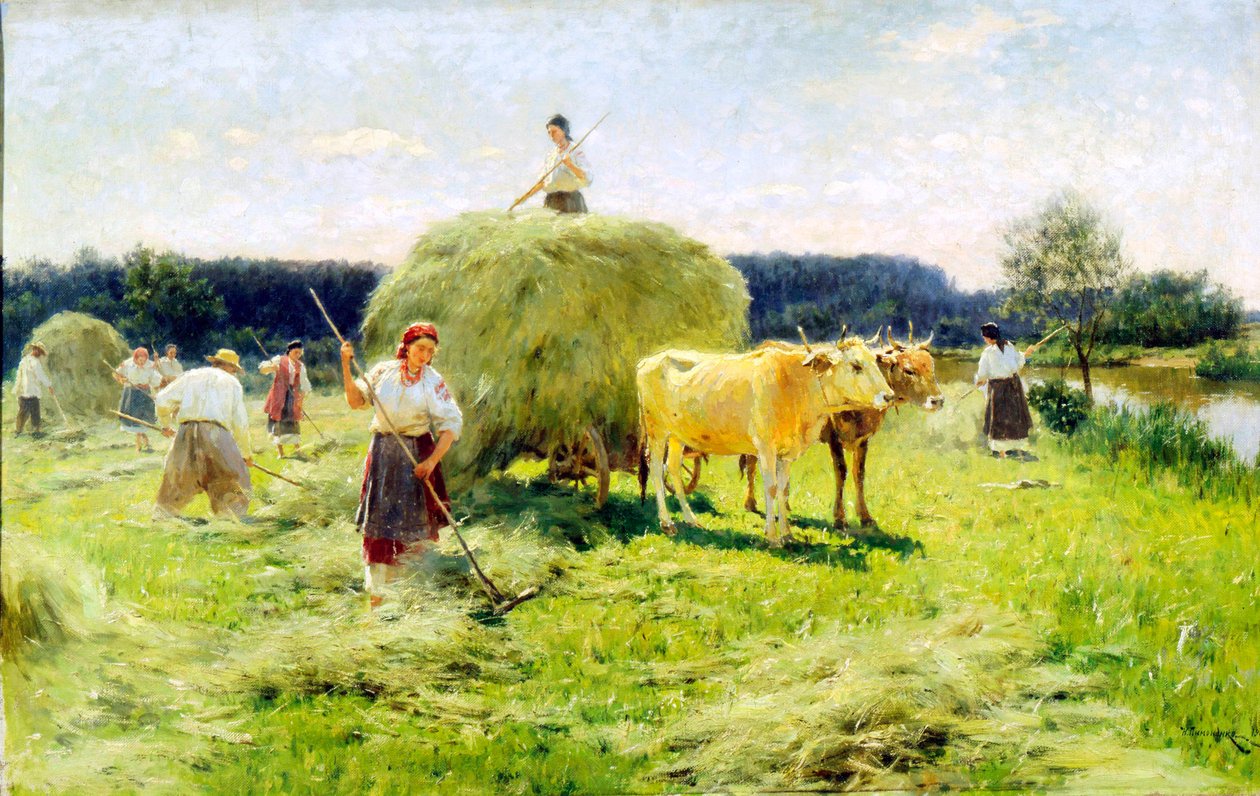 Fauchage, 1907 - Mykola Kornylijowytsch Pymonenko