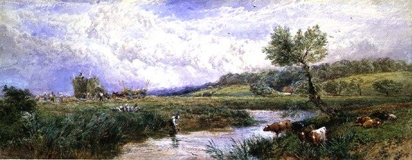 Temps de récolte - Myles Birket Foster