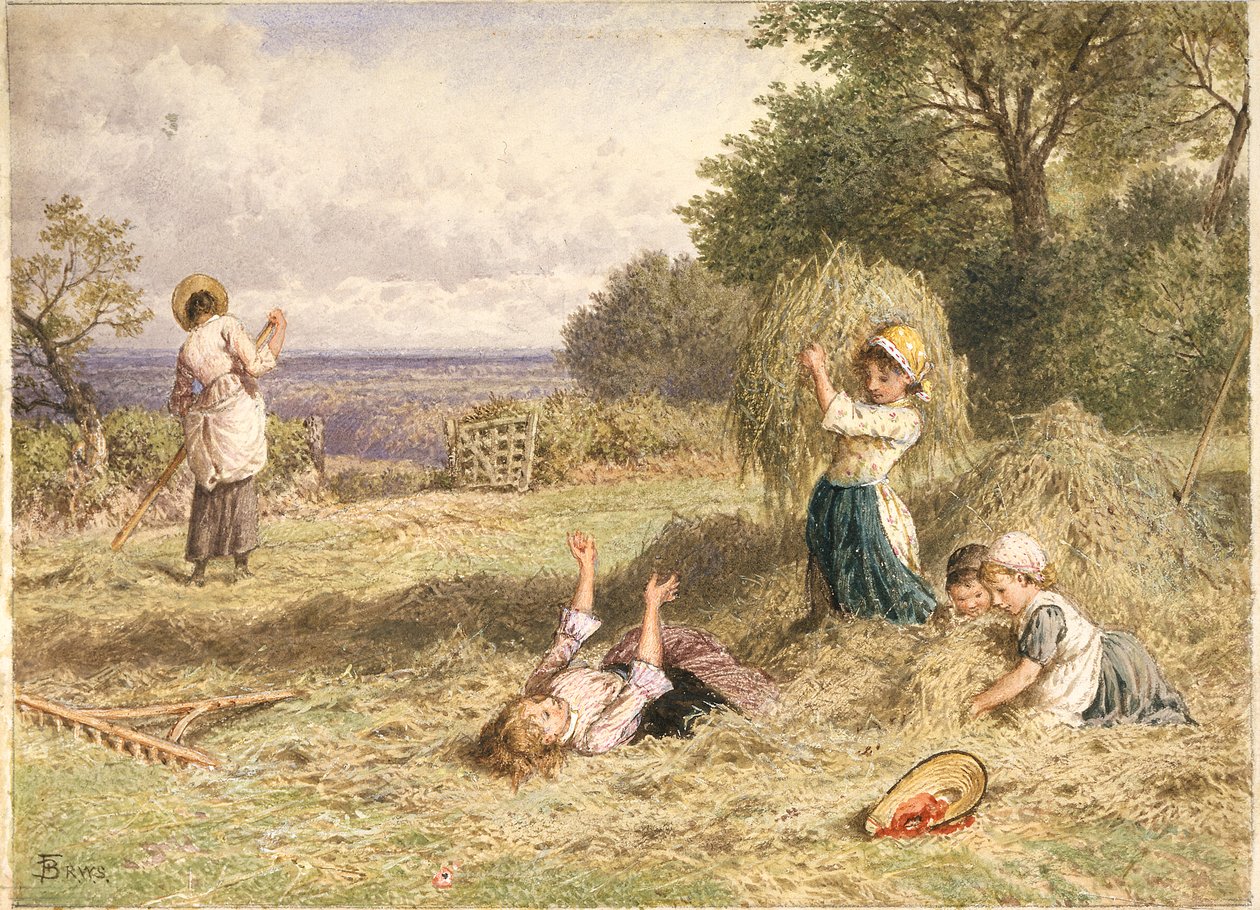Paysage avec Figures - Myles Birket Foster