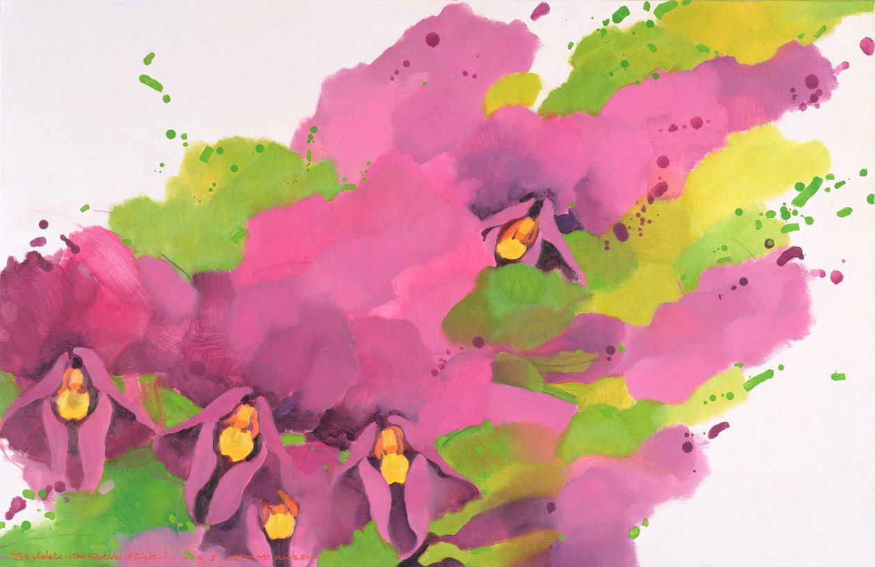 Violettes, 1995 - Myung Bo Sim