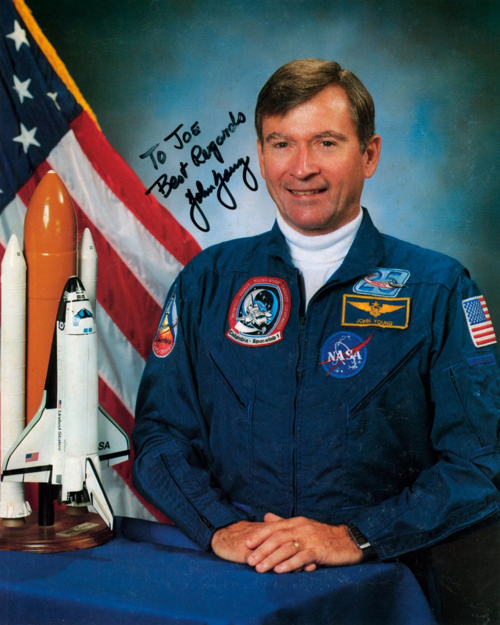 John Watts Young, astronaute de la NASA, années 1990 - NASA Images