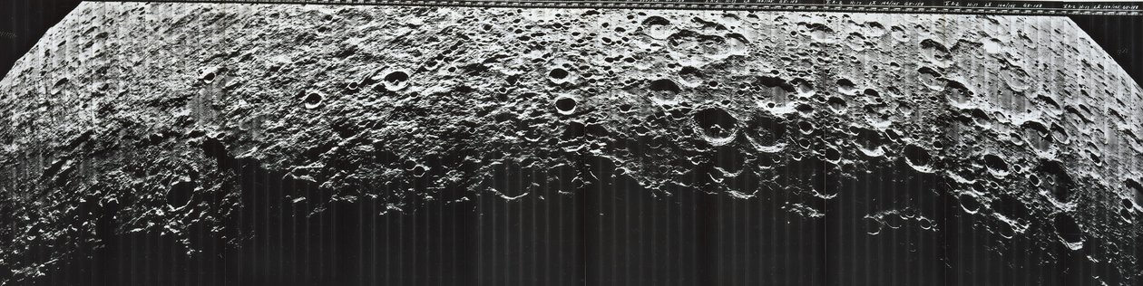 Panorama lunaire n°158, 1967 - NASA Images