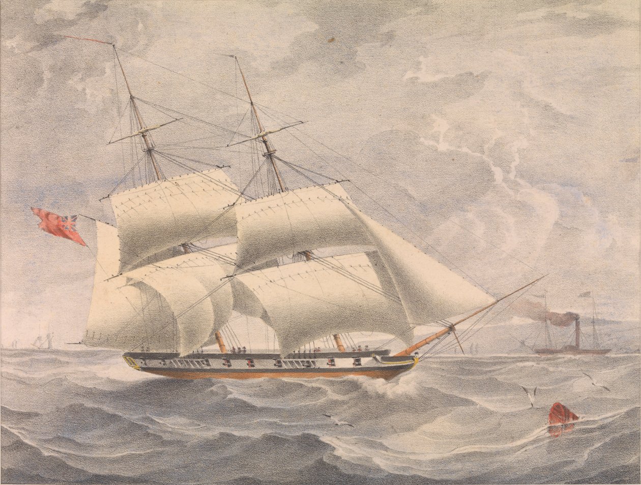 La brig-sloop HMS 
