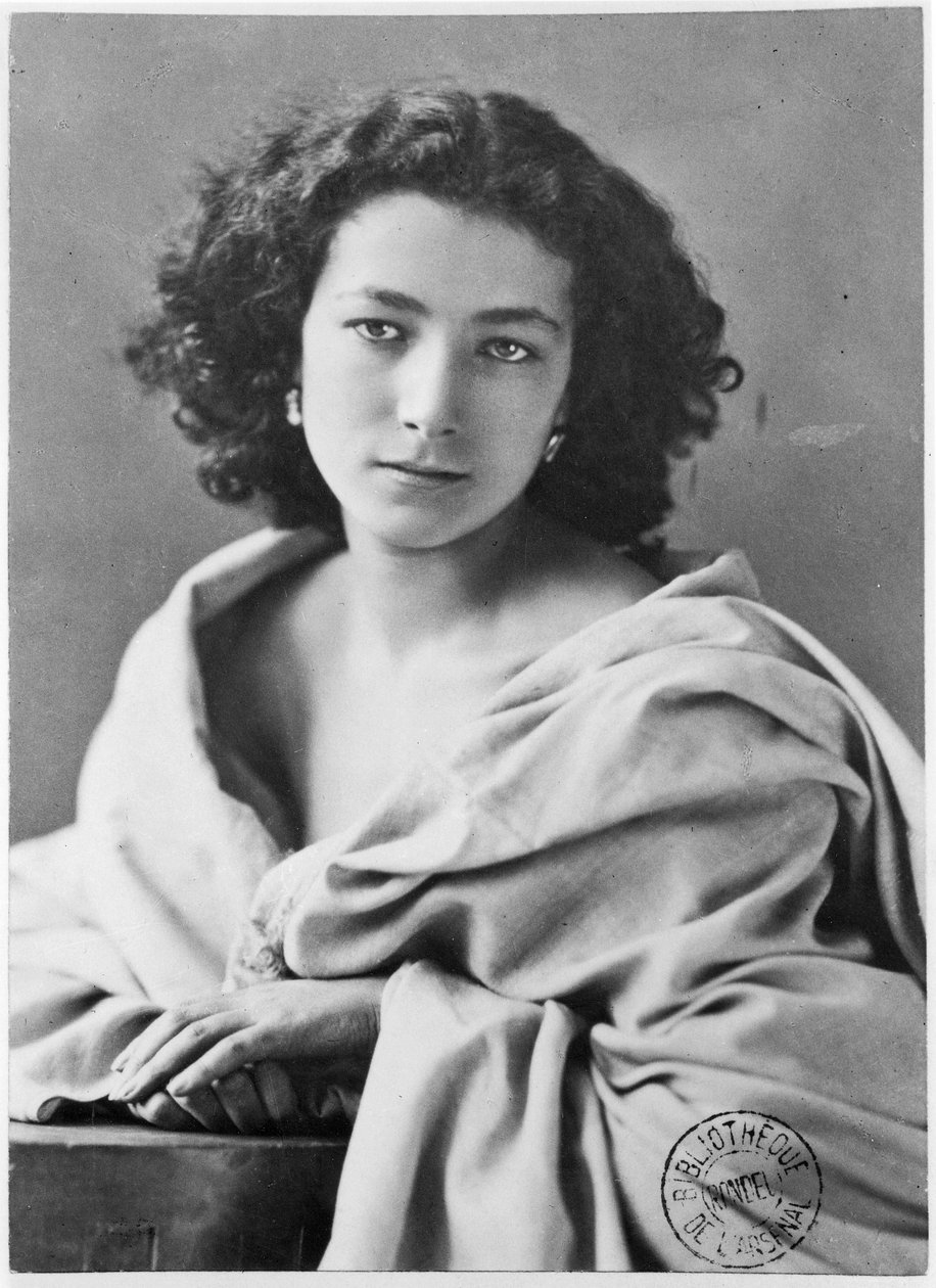 Sarah Bernhardt en costume, c.1860 - Nadar