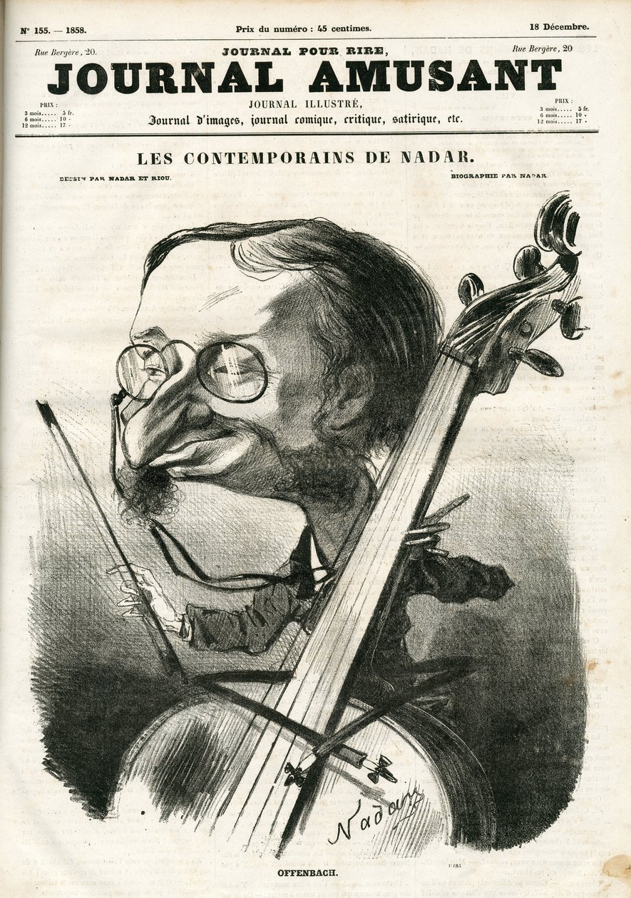Couverture de "The Fun Journal" - Nadar