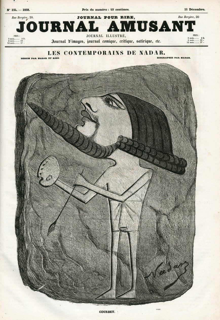 Couverture de "The Fun Journal" - Nadar