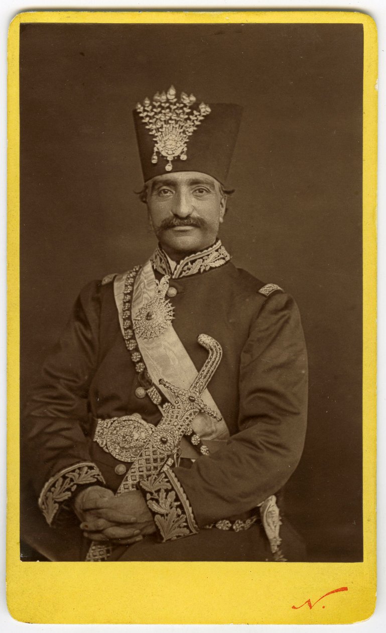 Célèbre photographie du Shah d