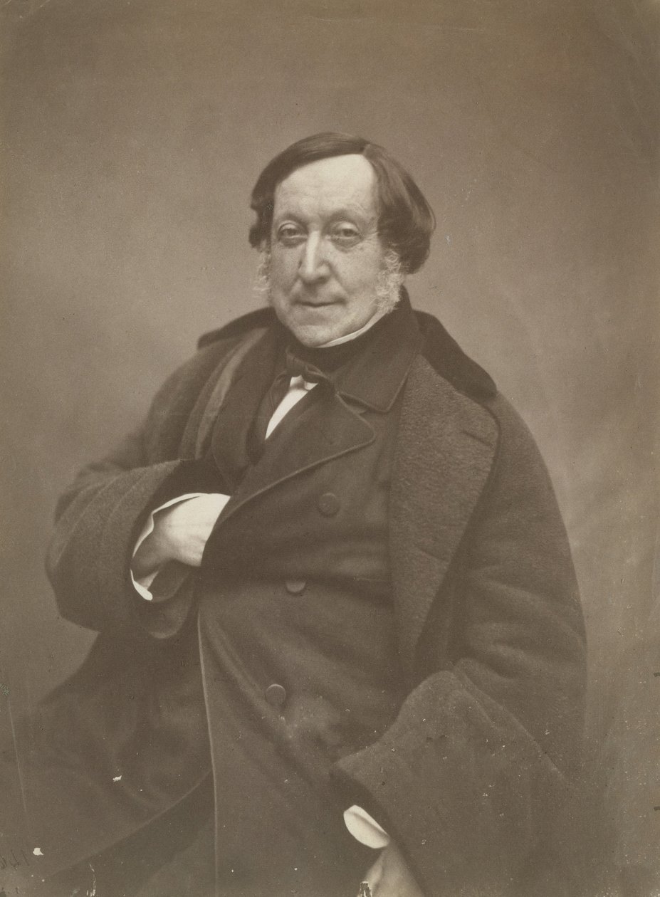 Gioacchino Rossini, mars 1856 - Nadar