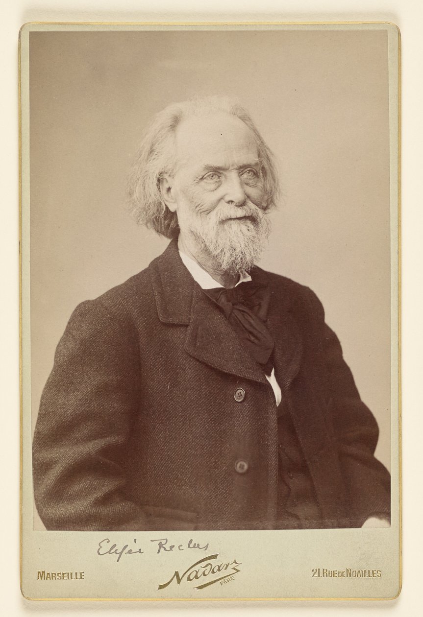 Élisée Reclus - Nadar [Gaspard Félix Tournachon]