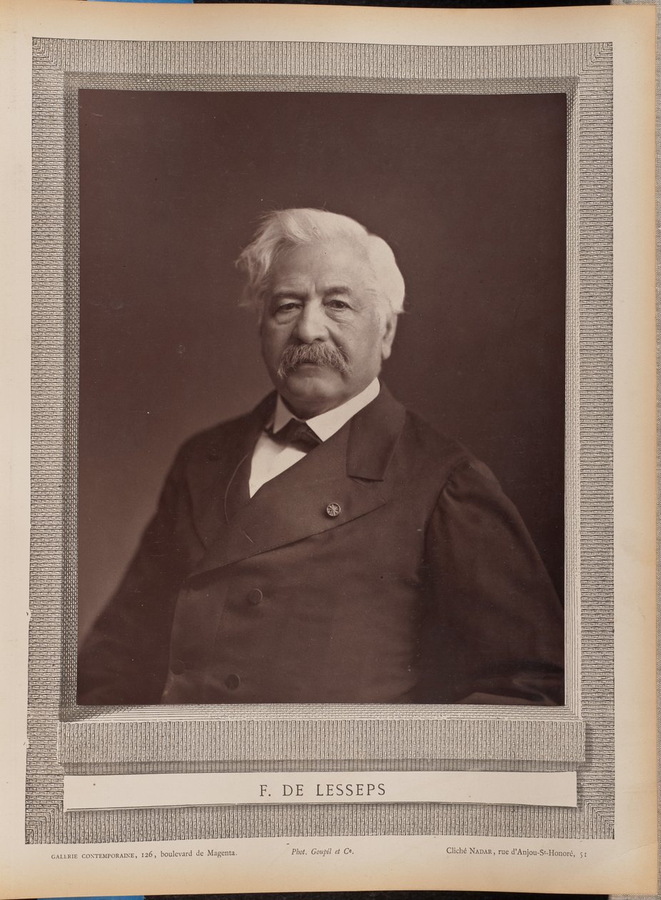 F. de Lesseps - Nadar [Gaspard Félix Tournachon]