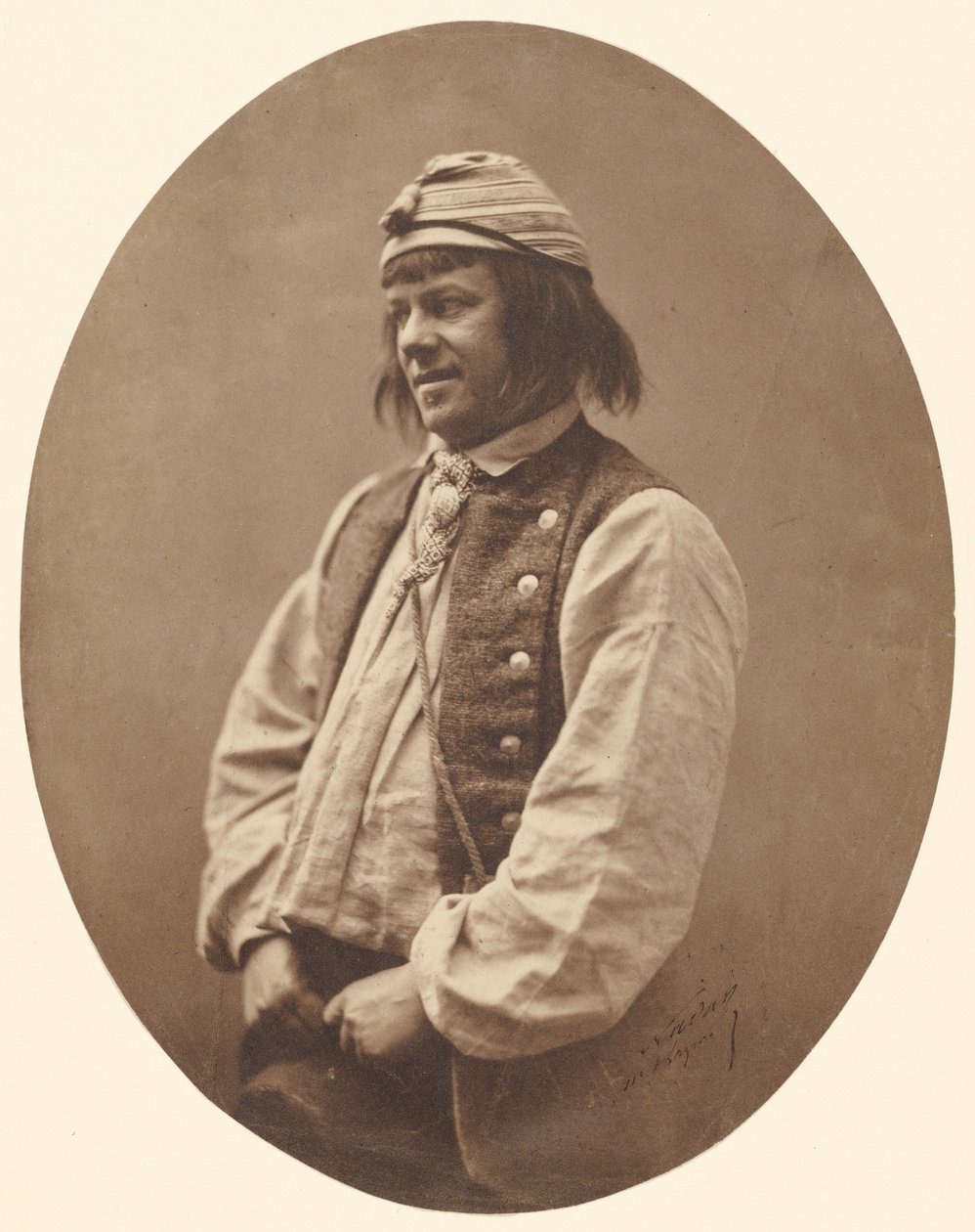 Jean-François Philibert Berthelier, comédien - Nadar [Gaspard Félix Tournachon]