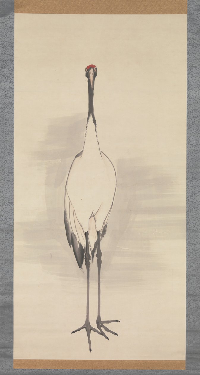 Grues, années 1780 - Nagasawa Rosetsu