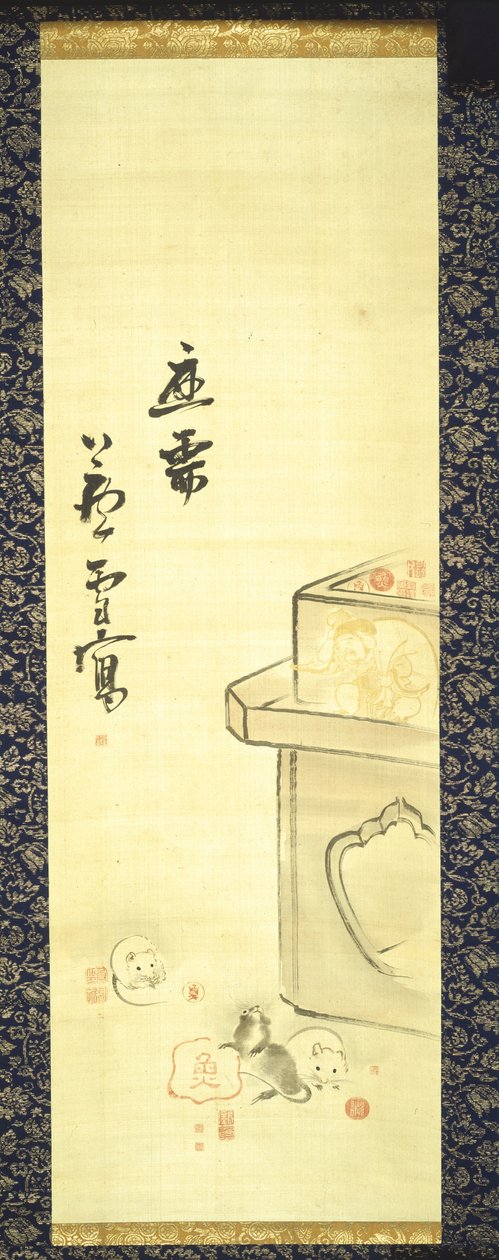 Image de Daikoku et des sceaux de l