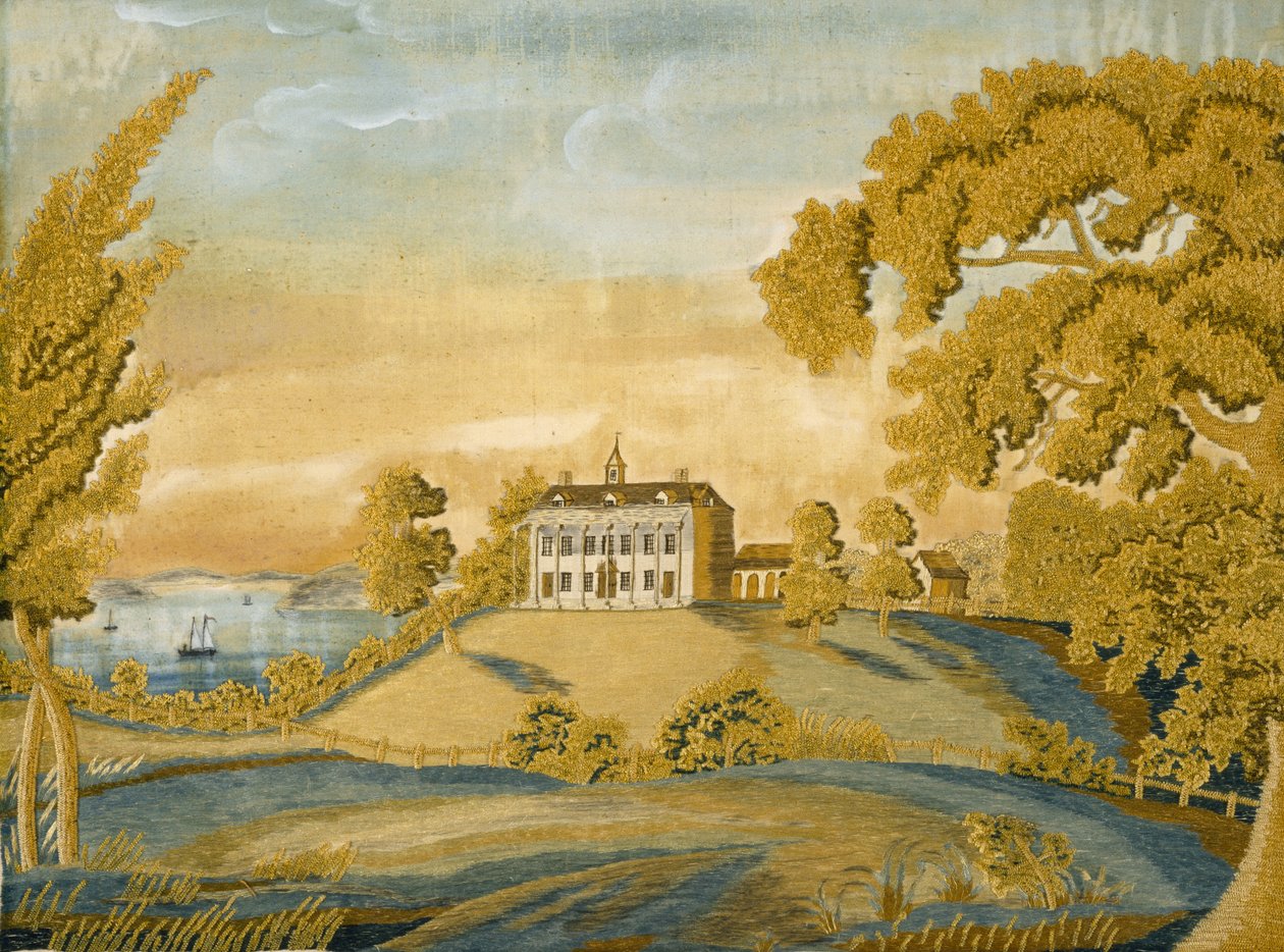Vue de Mount Vernon, c. 1805-1810 - Nancy Ellis Brewster