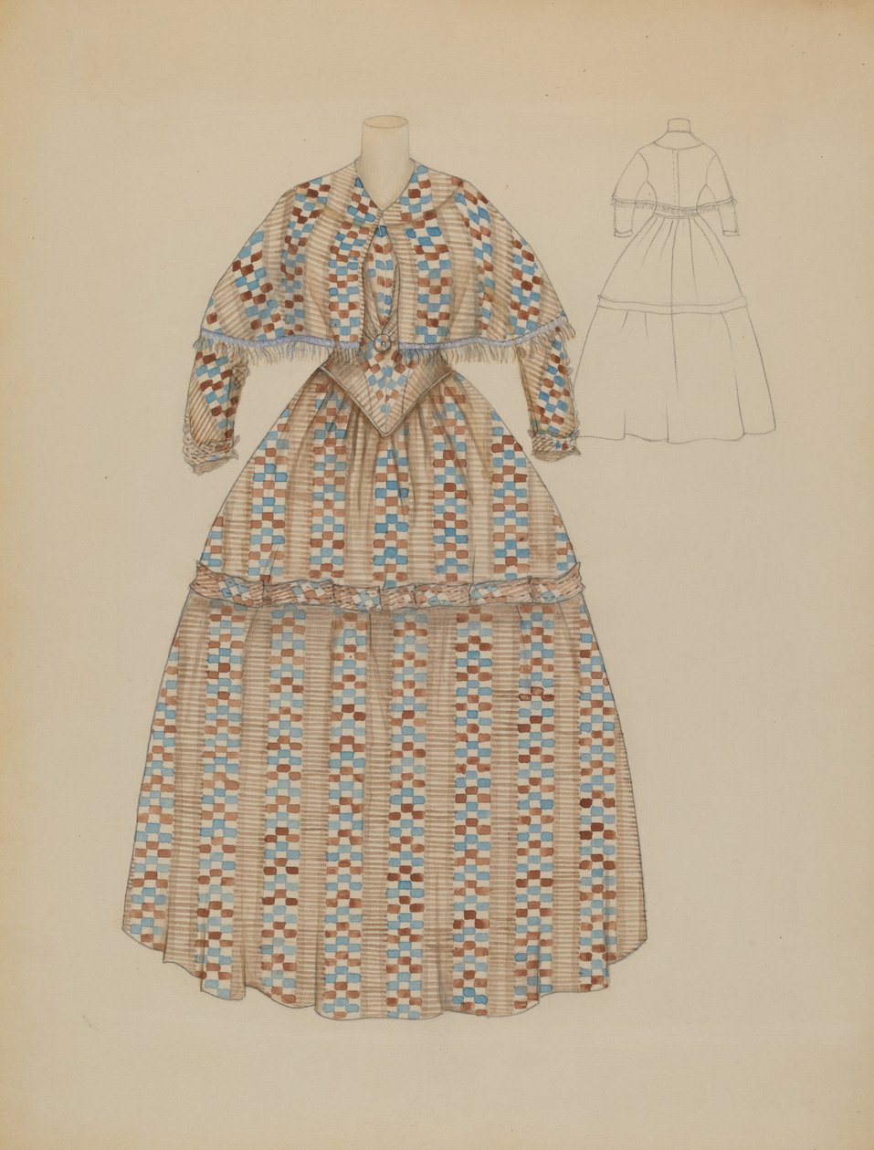 Robe, vers 1937 - Nancy Crimi