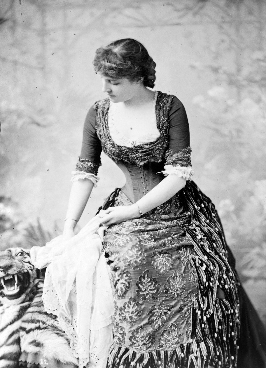 Portrait de Lillie Langtry, c.1882 - Napoleon Sarony