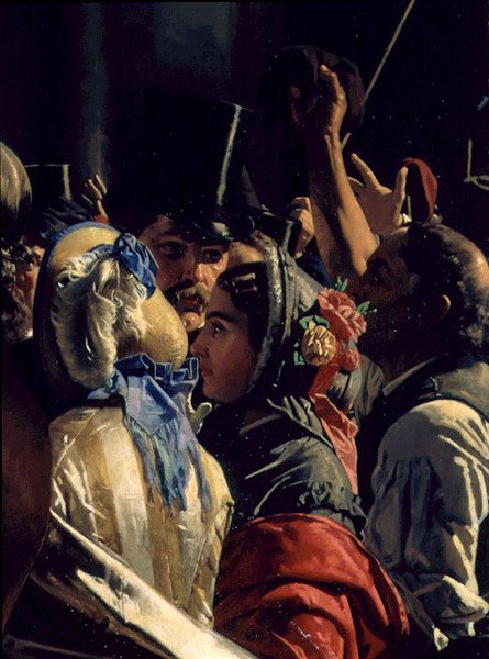 Ludovico Manin et Nicolo Tommaseo libérés (détail) - Napoleone Mani