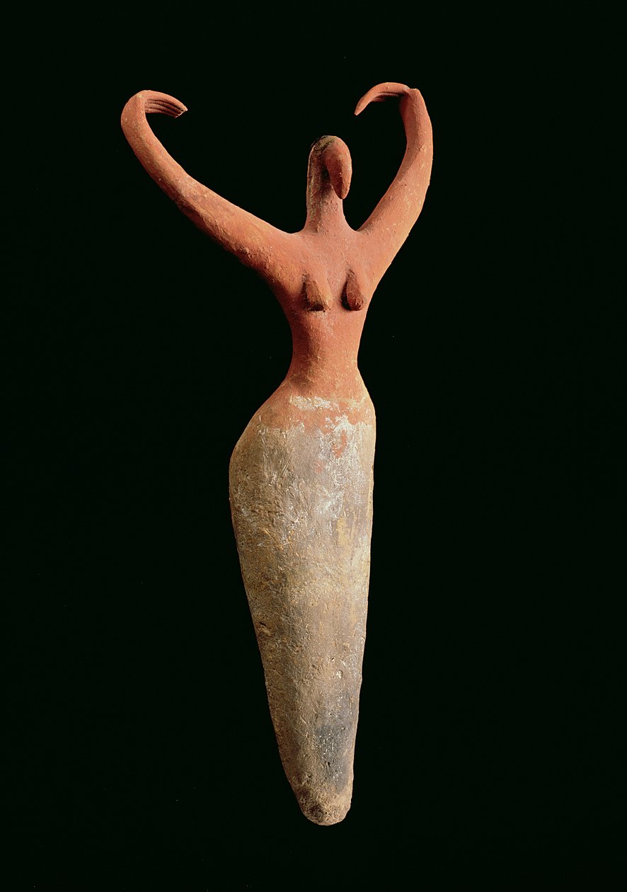 Figurine féminine, d