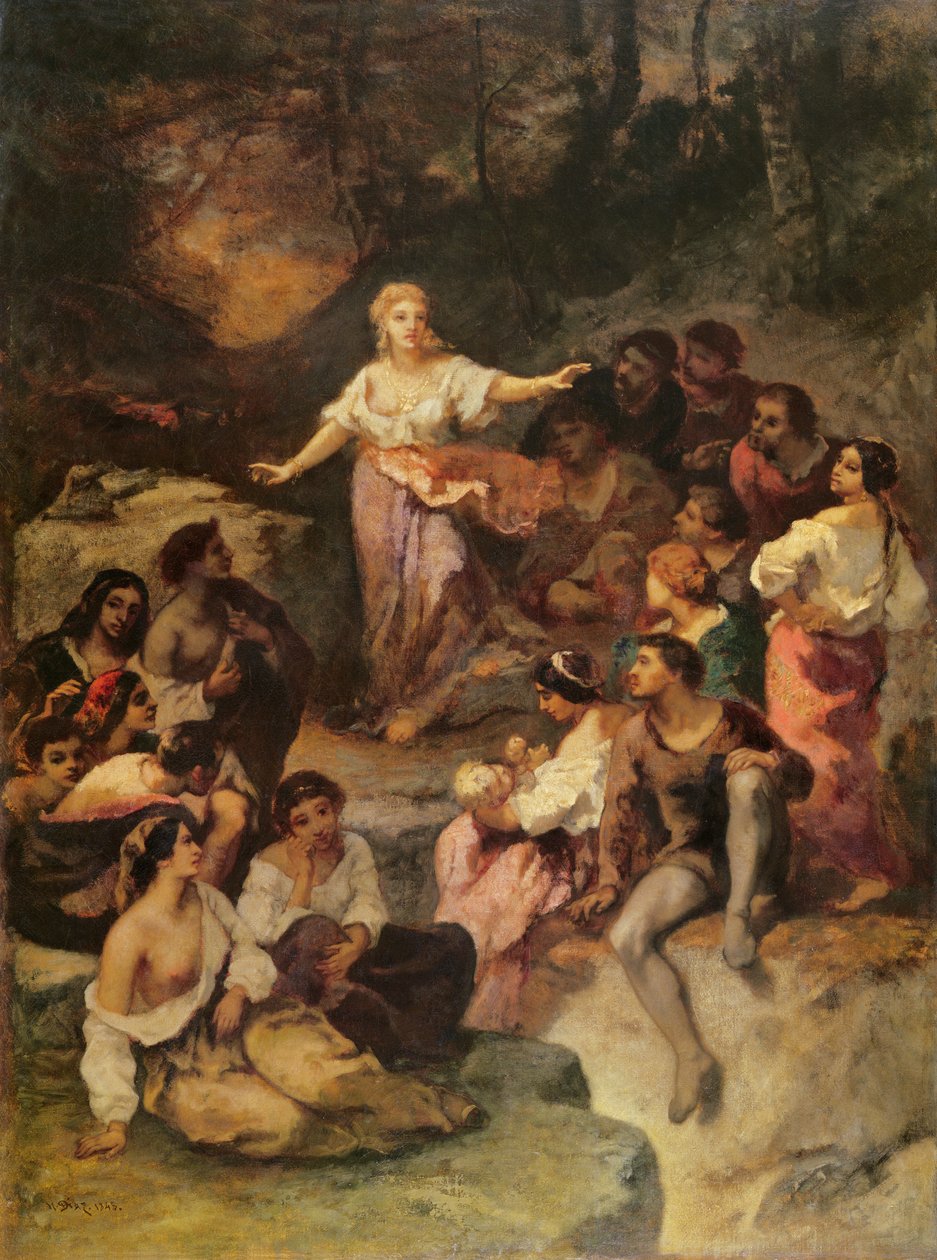 Campement de gitans, 1848 - Narcisse Virgile Diaz de la Peña