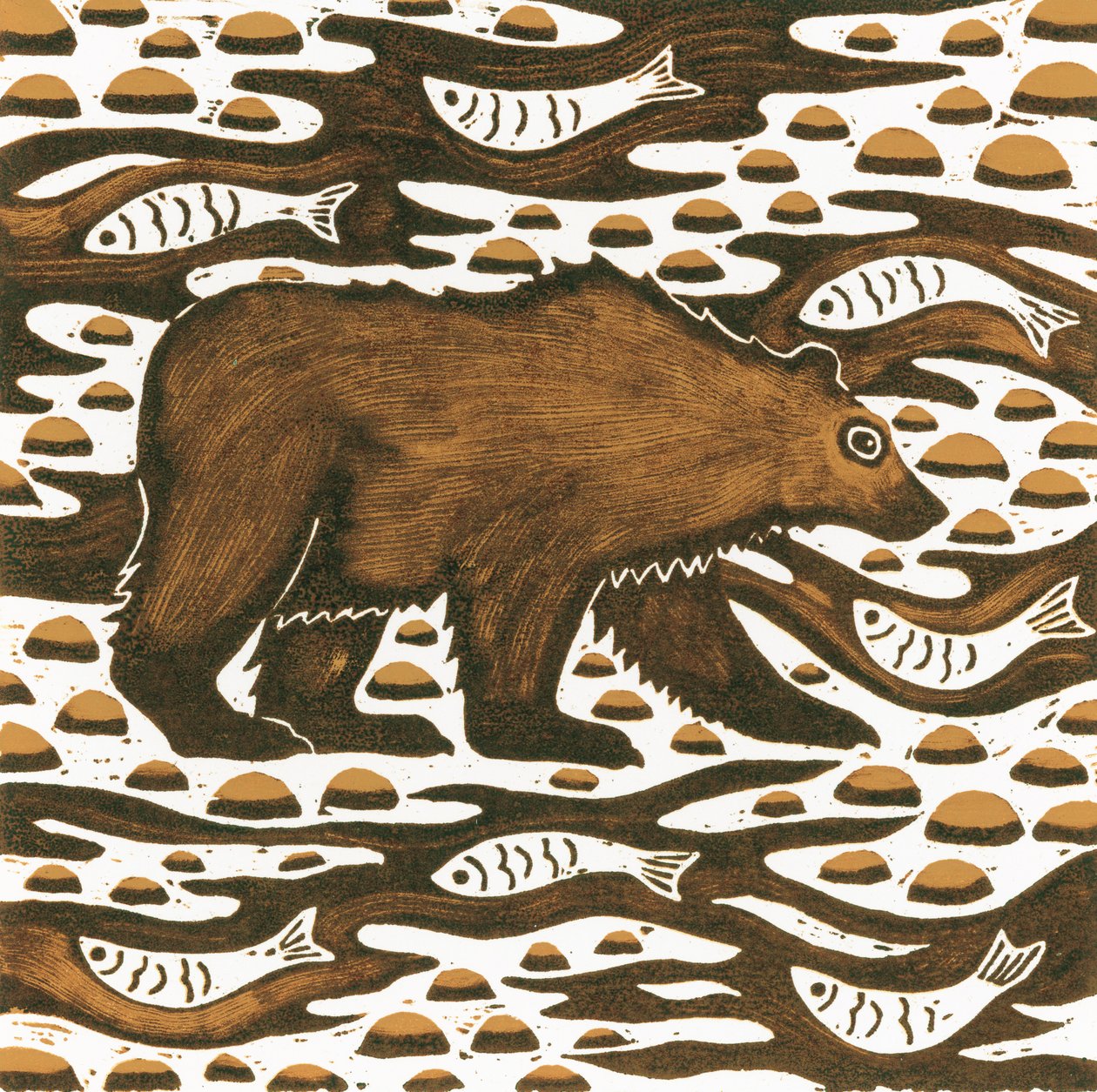 Ours pêcheur, 2001 - Nat Morley