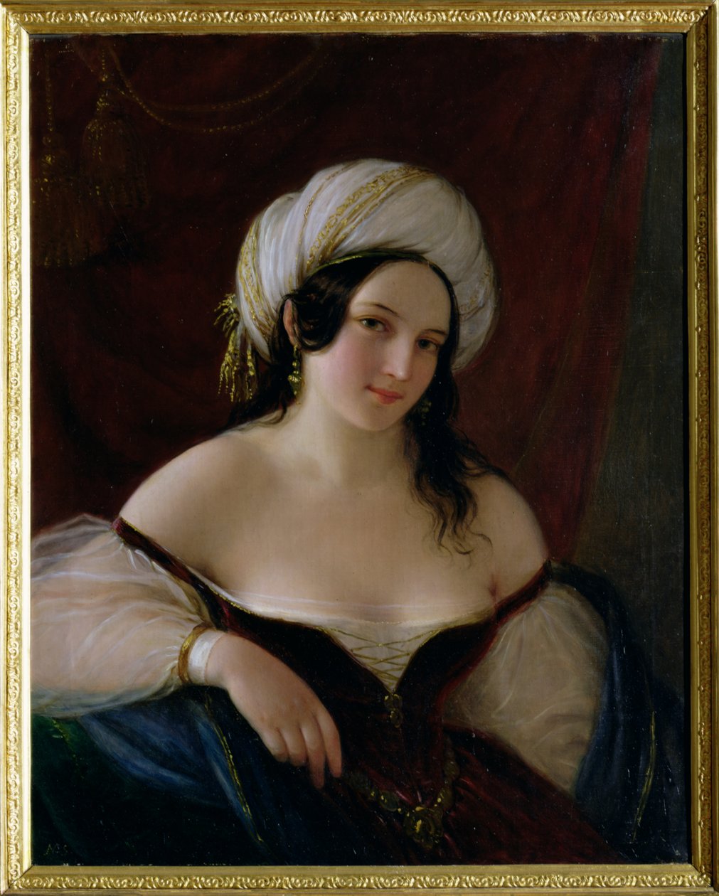 Odalisque - Natale Schiavoni