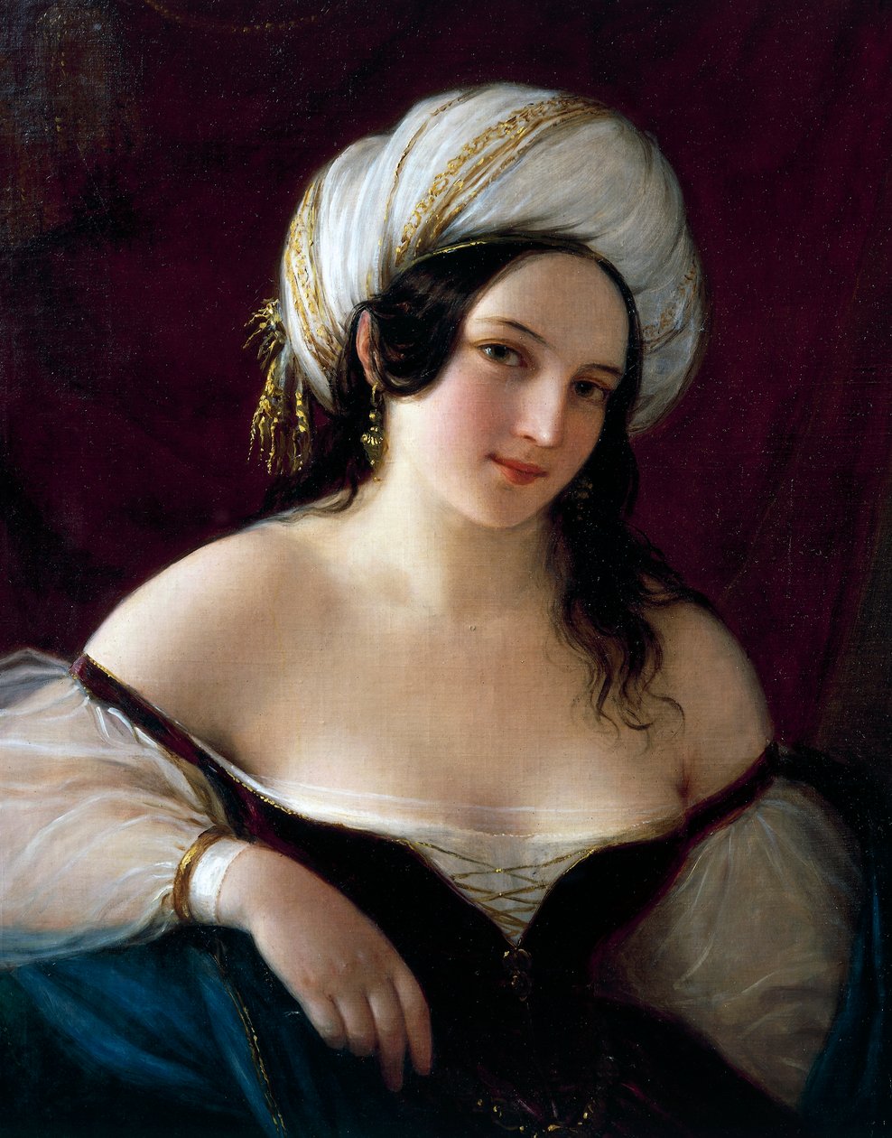Odalisque - Natale Schiavoni