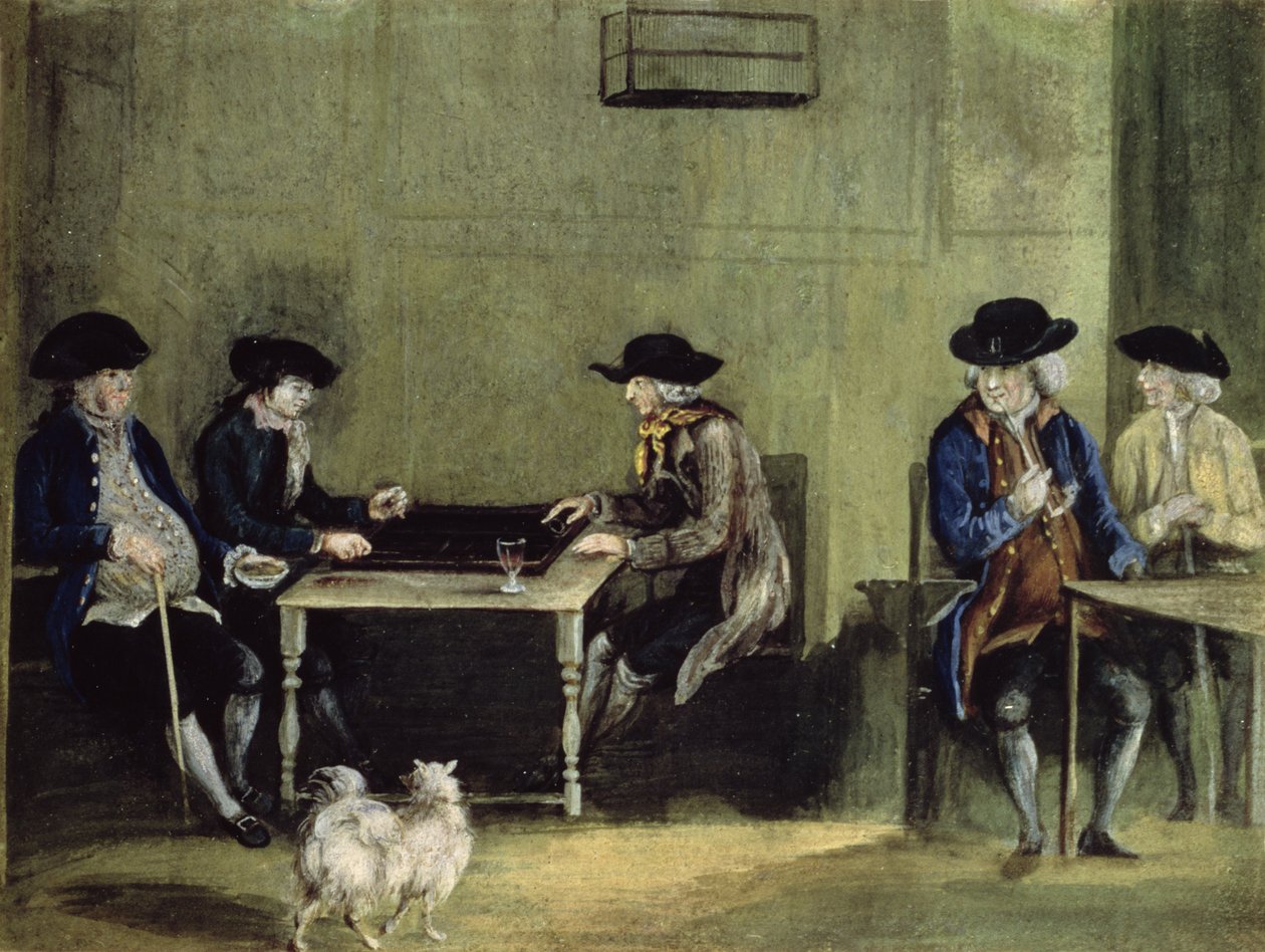 Le Jeu de Backgammon - Nathaniel Grogan