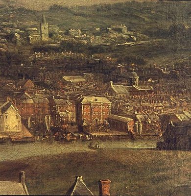 Vue de Cork, 1780 (détail) - Nathaniel Grogan