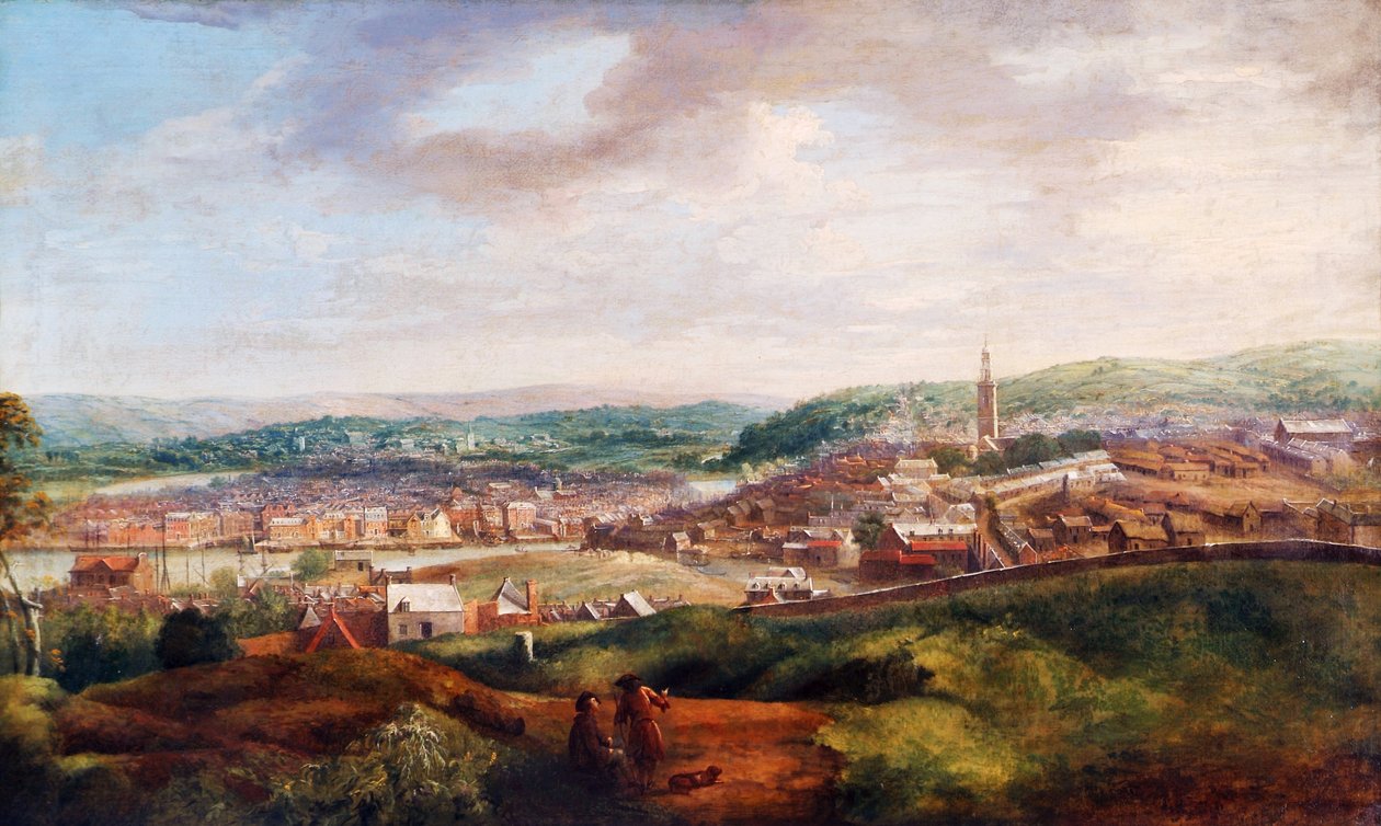 Vue de Cork, 1780 - Nathaniel Grogan