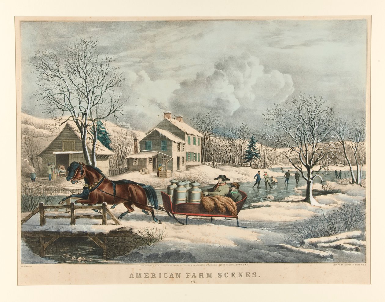 Scènes de ferme américaine. / No.4 - Nathaniel Currier