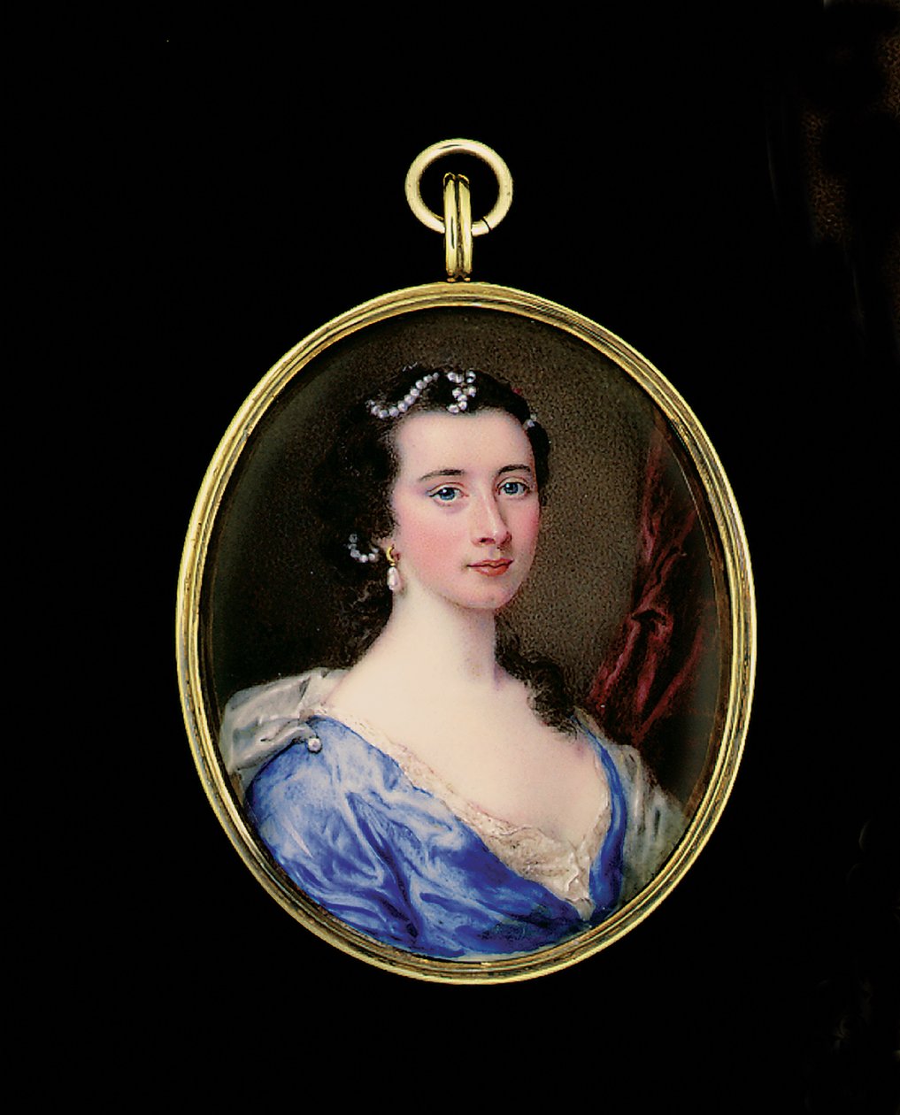 Mary Wilkes - Nathaniel Hone