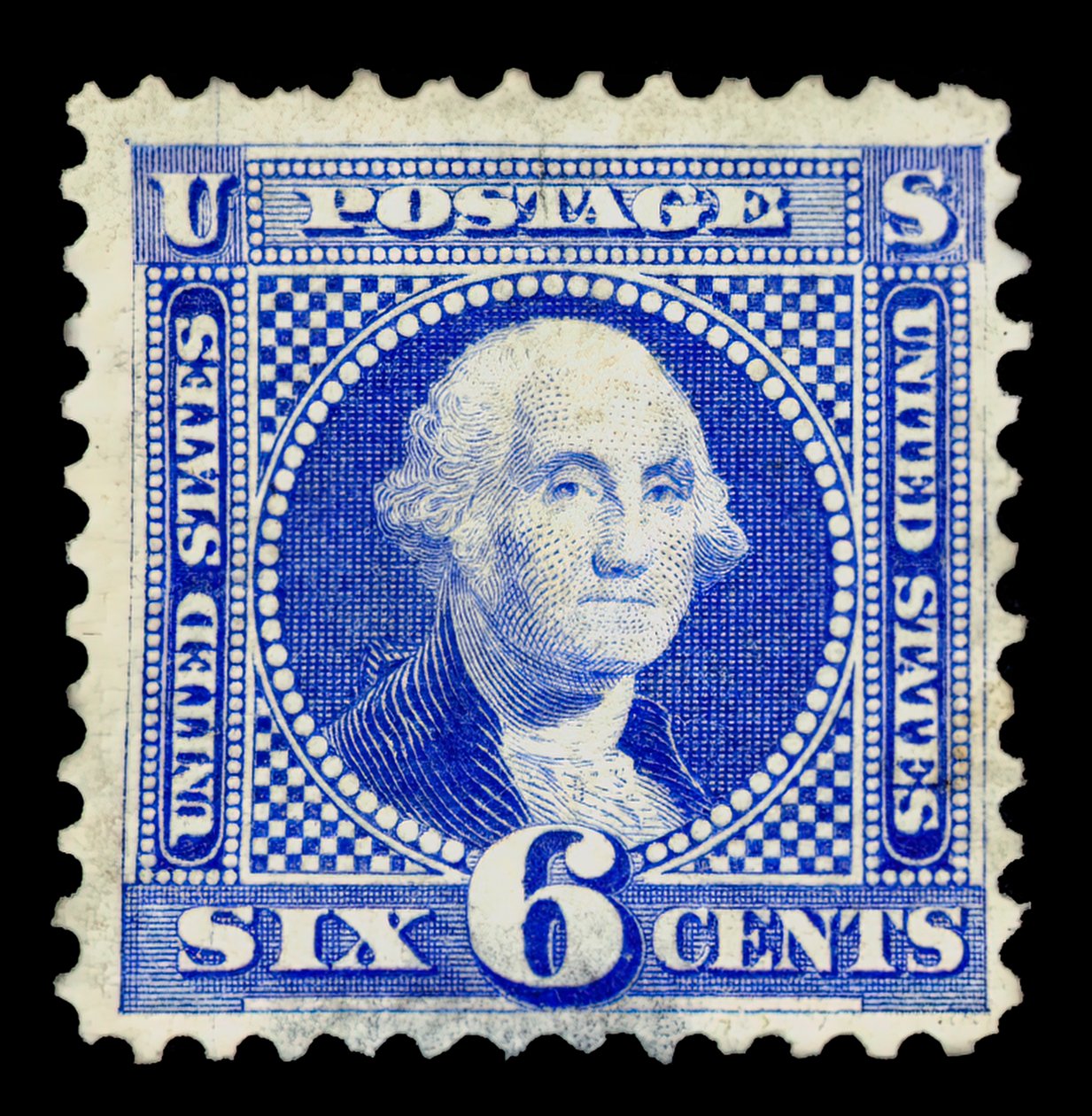 6c Washington réédition unique, 1875 - National Bank Note Company