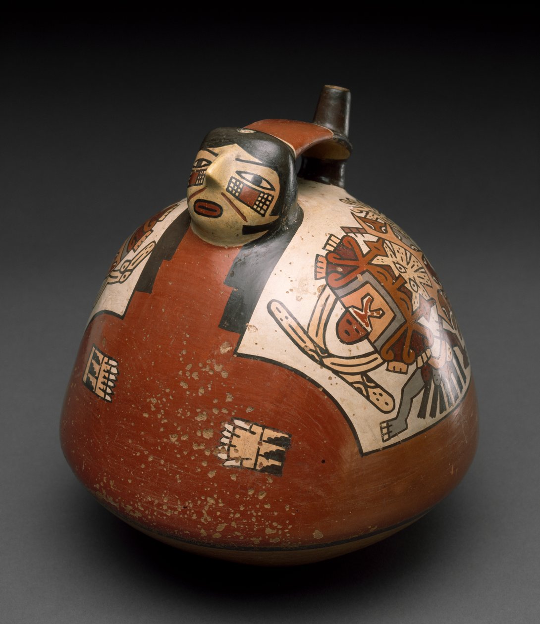 Vase en forme de femme capée - Nazca Culture