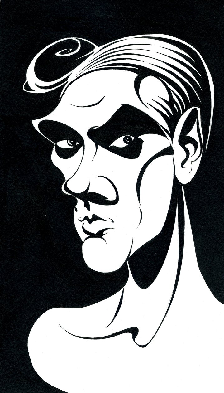 Adam Cooper - caricature du danseur anglais - Neale Osborne