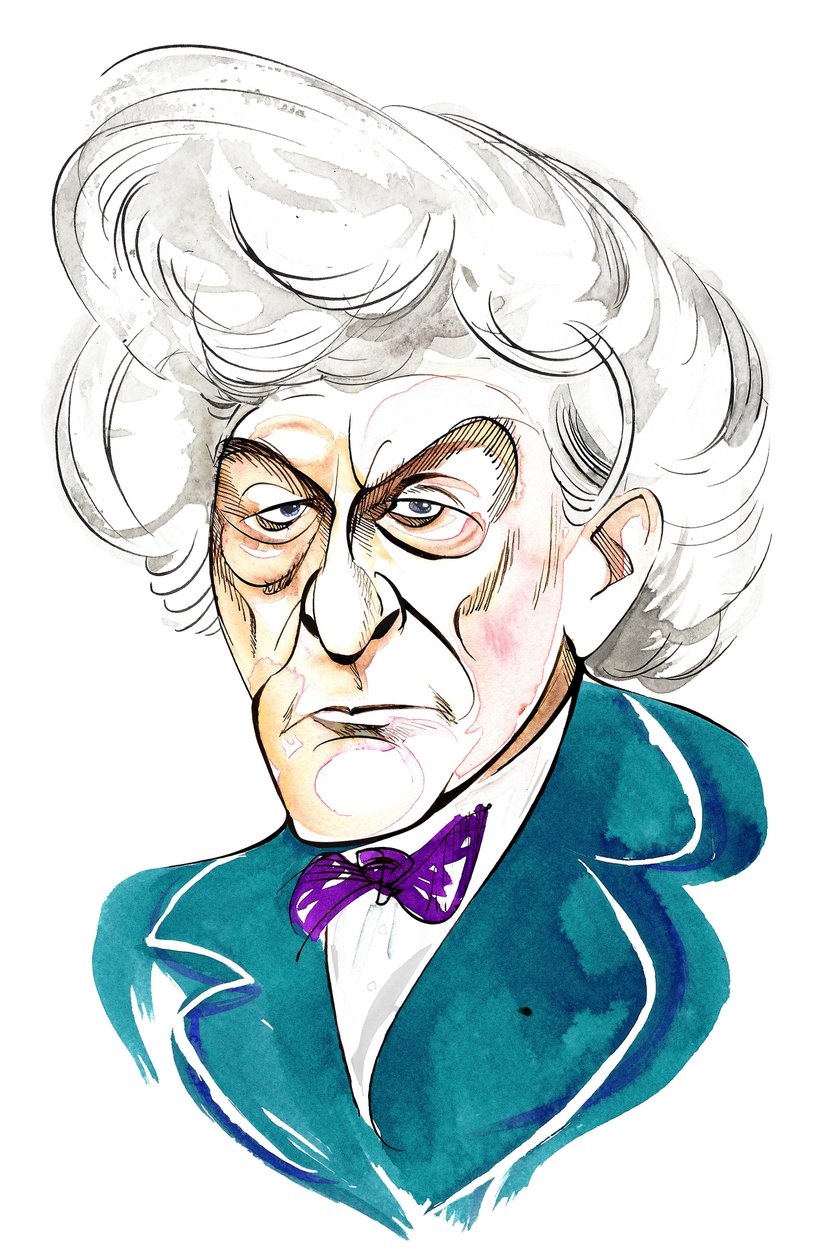 Jon Pertwee en tant que Doctor Who dans la série télévisée BBC du même nom - Neale Osborne