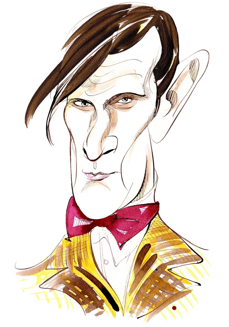 Matt Smith en tant que Doctor Who dans la série télévisée BBC du même nom - Neale Osborne