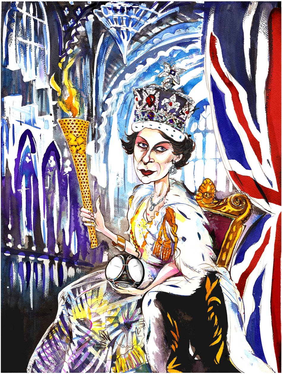 Reine Elizabeth II 2012, par Neale Osborne - Neale Osborne