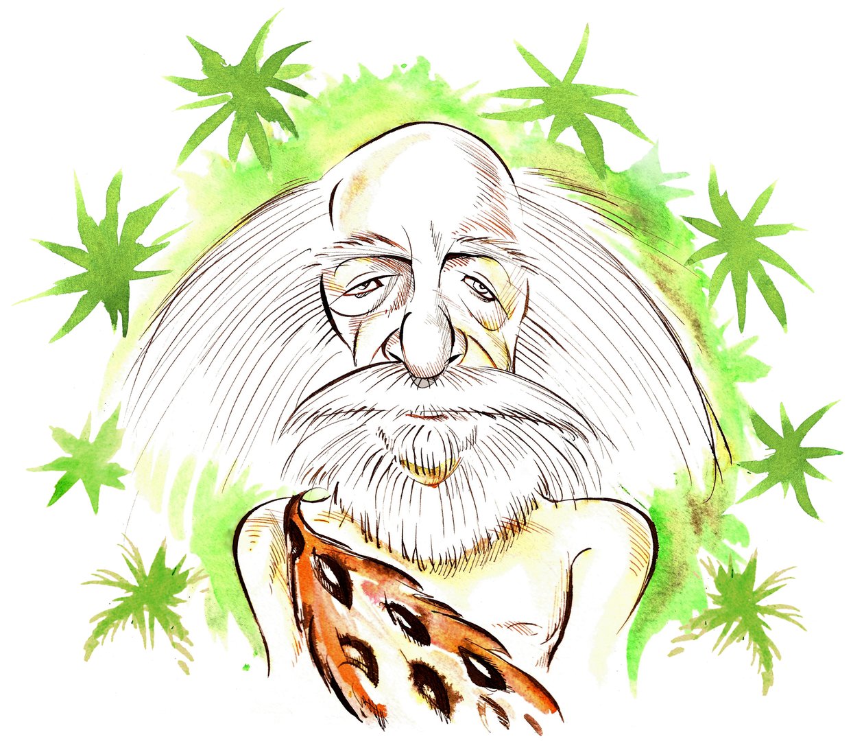 William Golding, écrivain anglais, 1911-1993 - Neale Osborne
