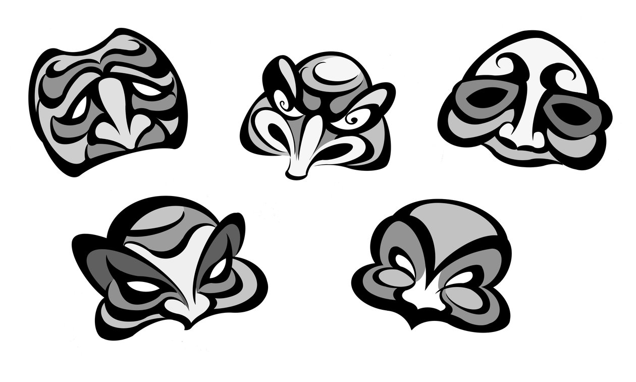 Masques de la Commedia dell