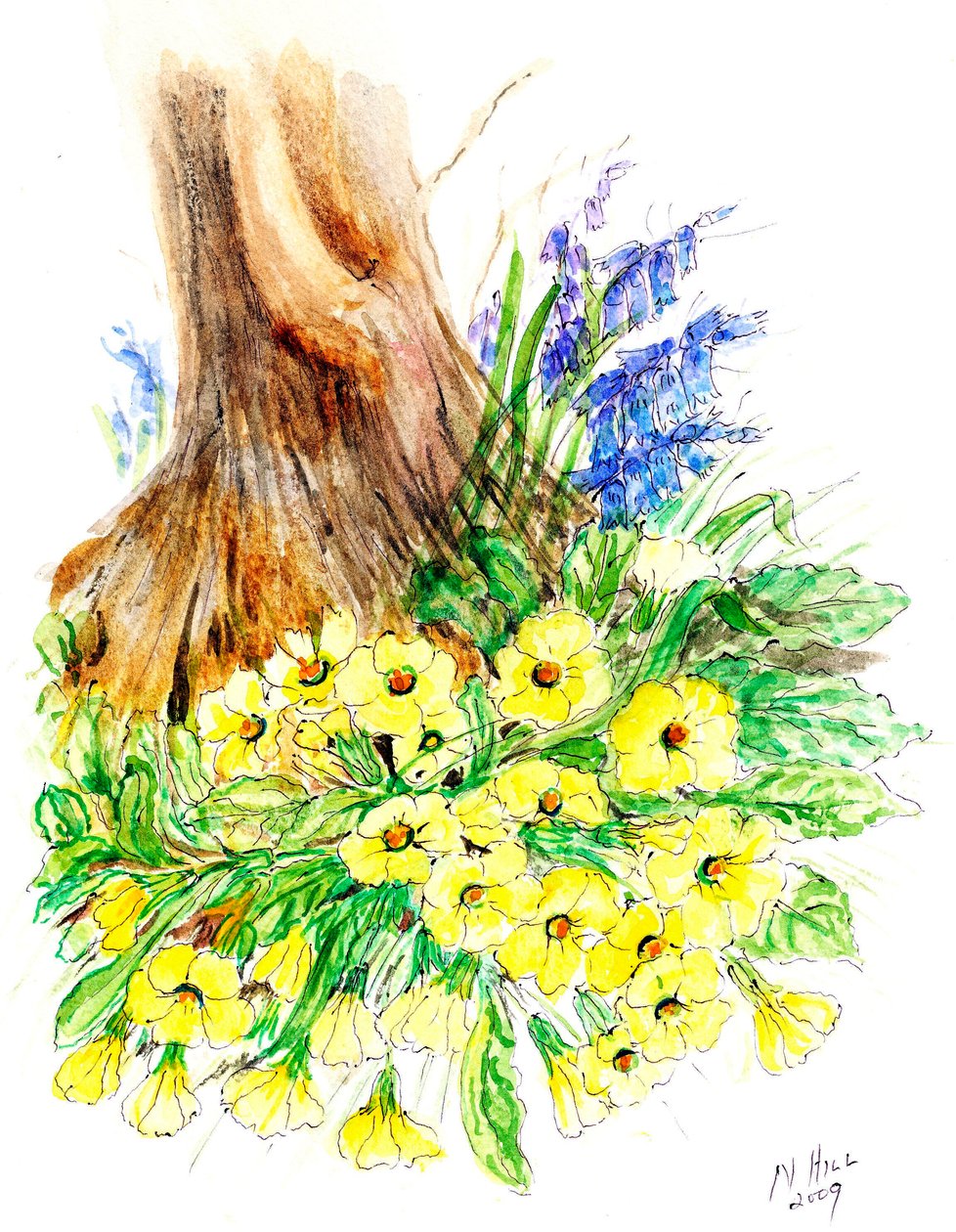 Bois de printemps - Nell Hill