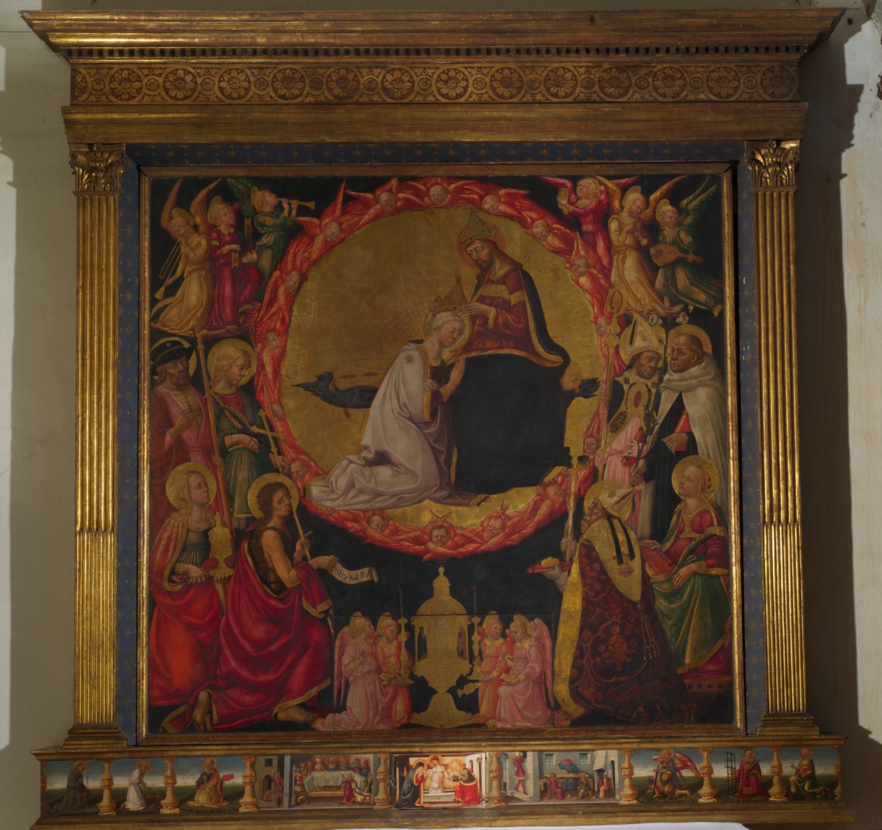 Couronnement de la Vierge - Neri di Bicci