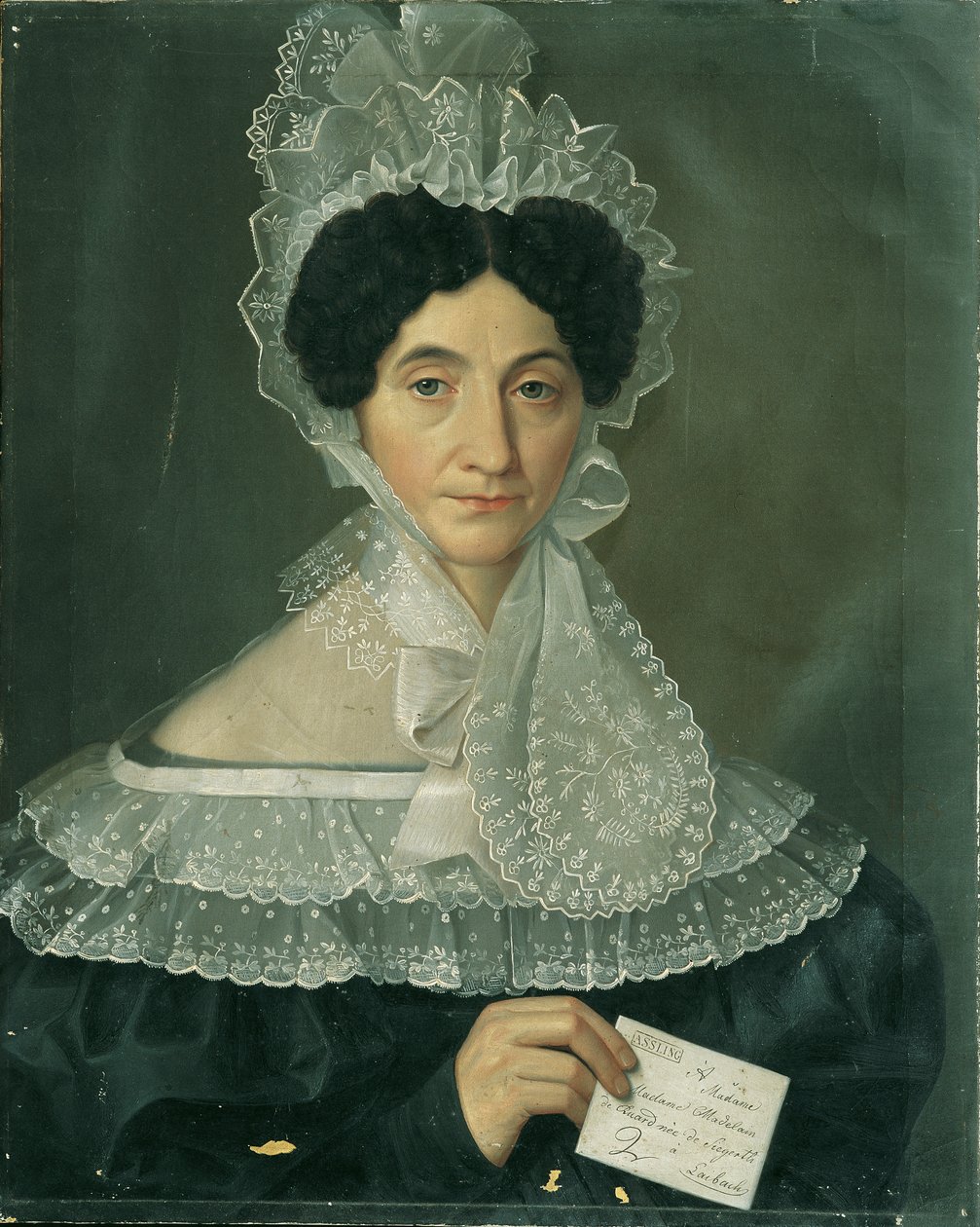 Portrait de Magdalene Ruard (décédée en 1858) - Leopold Blonder